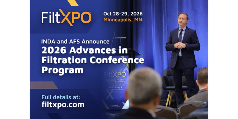 INDA and AFS Unveil 2026 Advances in Filtration Technical Conference Program